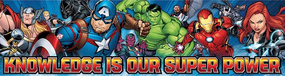 marvel character banner